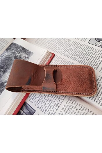 Mahfuz Genuine Leather Handmade for Your Custom Pencils - 27 cm 6 cm 8Ey7
