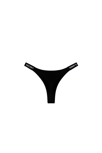 riways secret Cotton Side Tape Rubber Thong 5 Pack