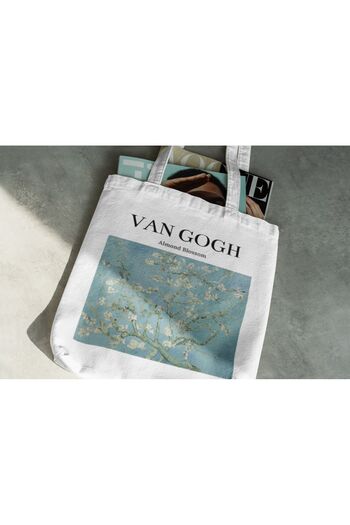 daystore Van Gogh |   Almond Blossom Patterned Cloth Bag