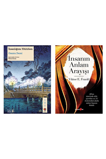 İthaki Yayınları İnsanlığımı Yitirirken (Osamu Dazai) + İnsanın Anlam Arayışı (Victor E. Frankl)