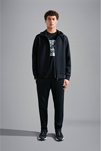 PAUL&SHARK SWEATSHIRT WITH ZIP IN POLYESTER