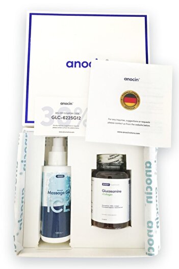 anocin Glucosamine Collagen Complex 30 Tablet + Ice Glucosamıne Jel 75 ml