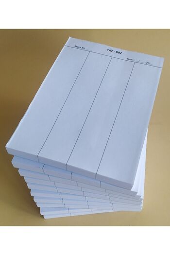 DEFTERSAN Puzzle Playing Paper, Scoreboard 100 Pieces of 10 Volumes (14.5 X 10 cm)