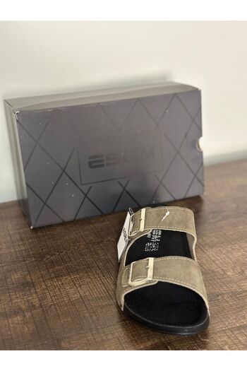 Esem Double Buckle Men's Casual Slippers