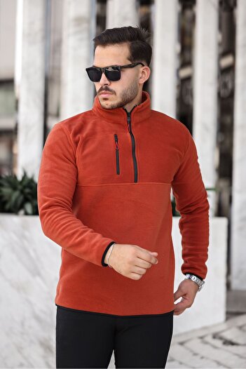 Miralbas Flat Fleece with Half Zipper