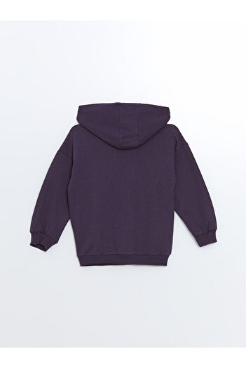 LC Waikiki Kapüşonlu Bisiklet Yaka Baskılı Erkek Bebek Sweatshirt ve Eşofman Alt 2'li Takım