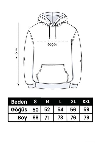 caddekombin Los Angeles Minimal Sweatshirt - Siyah Baskılı Oversize Kışlık Kalın
