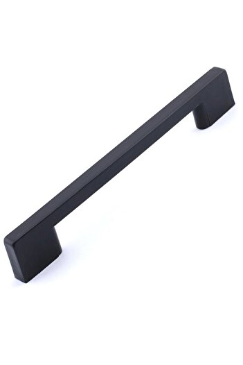 Badem10 (SERT PLASTİK) Köprü 192 Mm Siyah Mobilya Mutfak Çekmece Dolabı Dolap Kulpu Kulbu Kulpları 10 Adet
