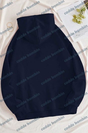 caddekombin Unisex Oversize με λεπτομέρεια εκτύπωσης