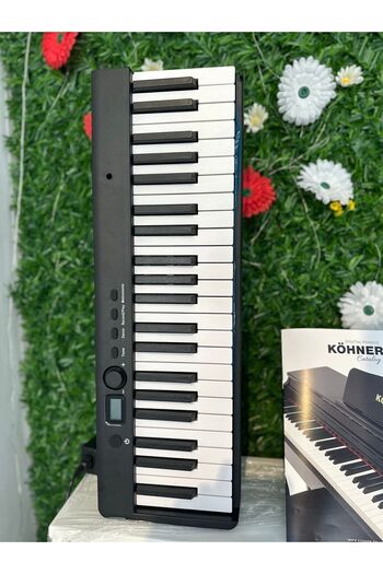 KÖHNER Piyano Köhner FX-220 Katlanır Taşınabilir 88 tuş hassasiyetli piyano +taşıma kılıfı
