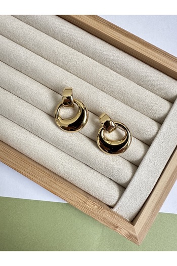 ringbox Gold Sallantılı Halka Küpe