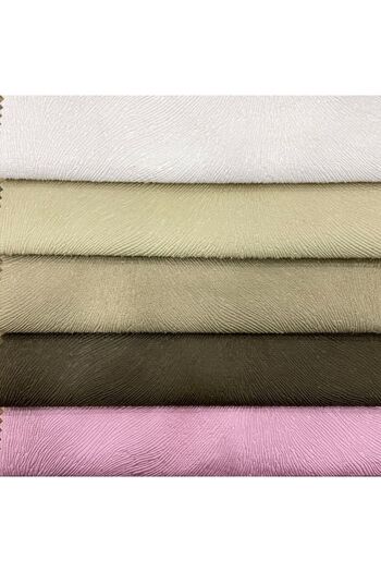 Bakırcı Kumaş Thai Feather Upholstery Fabric Powder Pink Thai Feather