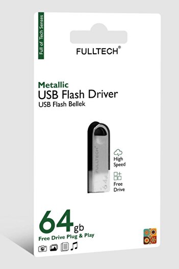 Vetech هيكل معدني 64 جيجابايت فلاش ذاكرة USB - بيانات المسافر