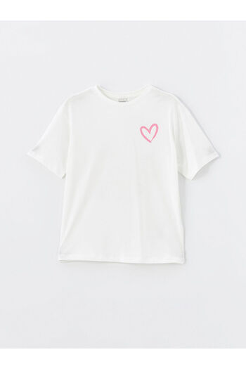 LC Waikiki Girl's Crew Neck T-Shirt