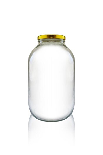 Paşabahçe 5 Liter - 5000 Cc Glass Jar with Lid - 1 Piece