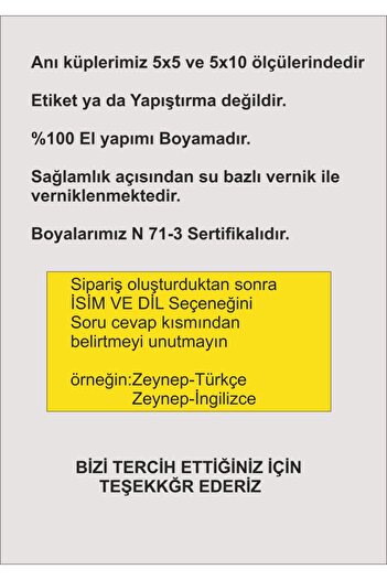 Yoyowoods İsimli Anı Küpü Seti-Waldorf Gökkuşağı- Fotoğraf Makinesi seti