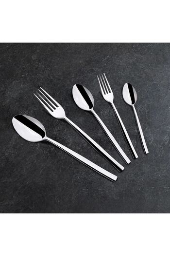 Tufanbeyli Hediyelik 60 Piece Fork Spoon Set Stainless Steel Suitable for Daily/Industrial Use