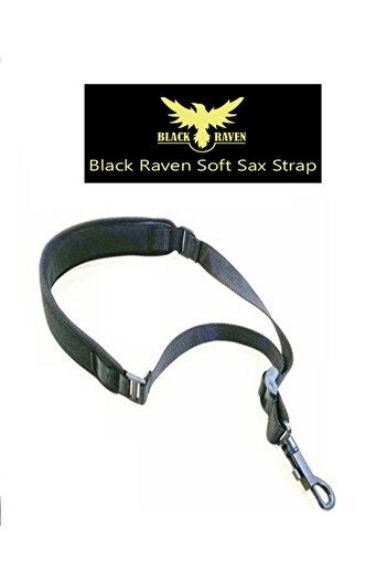 BLACK RAVEN Saxophone Soft Neck Strap