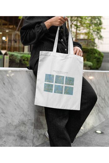 daystore Van Gogh |   Almond Blossom Collage - Cloth Bag