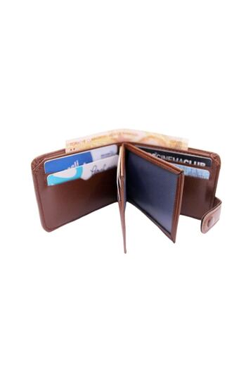 MKM MAN Leather Look Men's Wallet & Card Holder