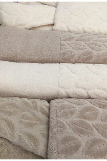 Nurpak Unisex Beige Cotton Bathrobe Family Set