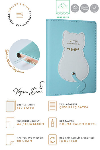 Victoria's Journals Caiet A6 cu 96 de coli cu cataramă
