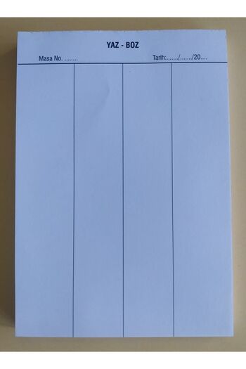 DEFTERSAN Puzzle Playing Paper, Scoreboard 100 Pieces of 10 Volumes (14.5 X 10 cm)