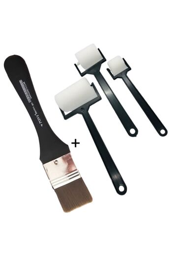 Pony No:4 Floor and 3-Piece Roller Sponge Set