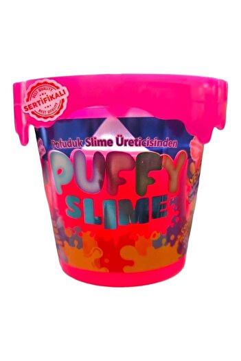 Oyunsal BamBamToys Puffy Slime New Trend Slime -2 Pieces Fluffy Slime Neon Colored 120 Gr Slime