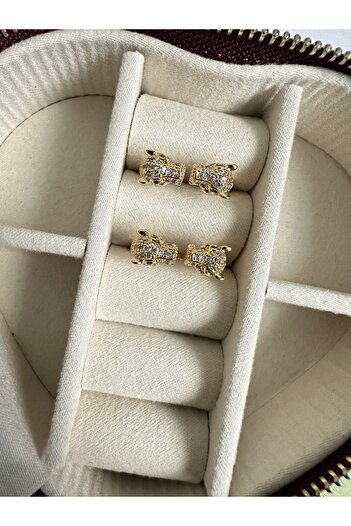 ringbox Gold Double Tiger Ring