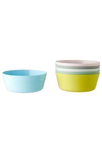 IKEA Plank Bowl Mixed Colors