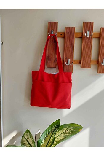 hydesing Red Cherry Double-Sided Bag with Water Drain