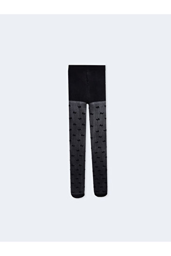 LC Waikiki Lcw Kids Patterned Girls' Thin Pantyhose (W4)