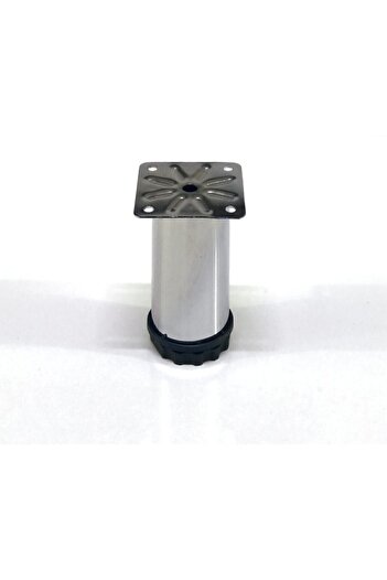 EROĞLU 4 bucăți picioare metalice pentru dulap, 5 cm crom (inclusiv șuruburi)