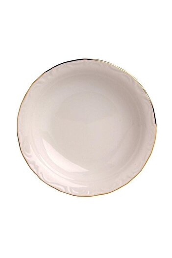 Porland Porcelain 12-Piece Gold Gilt 16 Cm Pit Plate