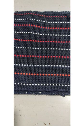 Taşkın Home Car Seat Rug Seat Cover Lace Cushion Rug Hand Woven Front 2 Pieces + Rear 1 Piece