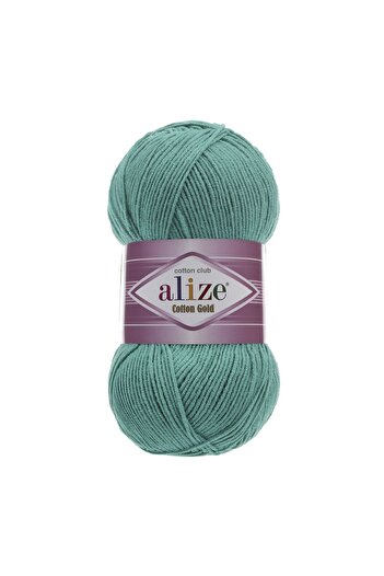 Alize Cotton Gold 5 Pieces 55% Cotton - 45% Acrylic / 100 Gr - 330 M 610 Emerald Green