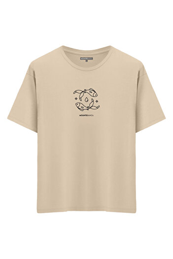Mounte Bianca Unisex Fish - Μπλουζάκι Oversize