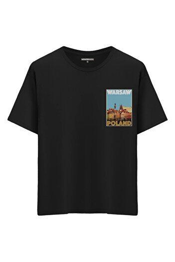 Mounte Bianca Unisex Warsaw - Μπλουζάκι Oversize