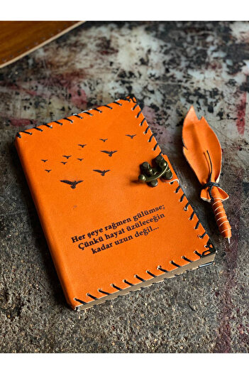 zarif atölye Leather Gift Notebook