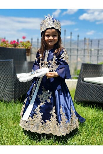 Shıne dresses Çocuk Bindallı Elbise Kaftan