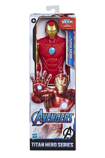 AVENGERS Endgame Titan Hero Figure Iron Man (Titan Hero Power Fx) E3309-E3918