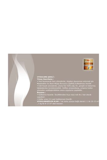 Dyo Massiveline Su Bazlı Panel Kapı Boyası Beyaz 2.5 Lt