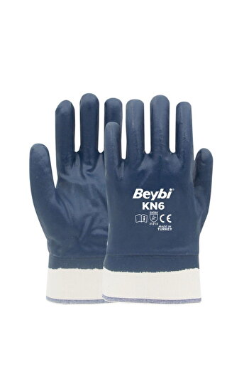Beybi Kn6 Cotton Nitrile Coated Work Gloves 9 No 2 Pairs