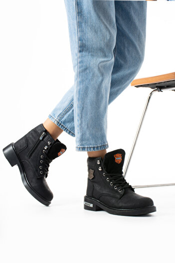 repstep Unisex Bot Fermuarlı ve Bağcıklı Ortapedik Su Geçirmez Rahat ve Kaliteli Konforlu