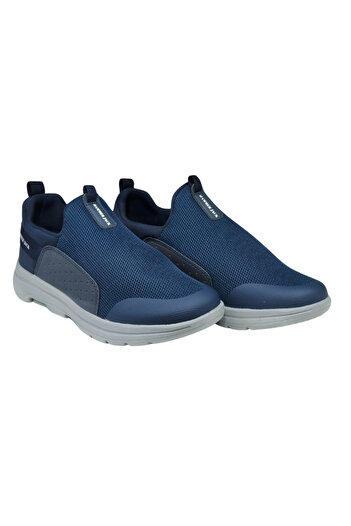 Hammer Jack Sahela Navy Blue Memory Foam Laceless Sneaker