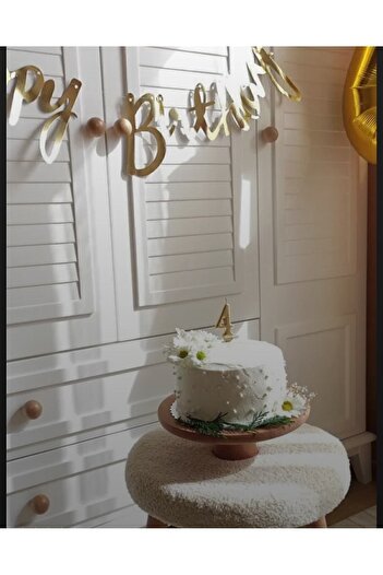 ayrawood 21.5cm Wooden Cake Cake Presentation Stand Decor Breakfast Presentation