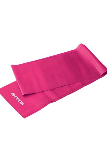 Delta Banda Pilates Mediu Tare 120 x 15 cm Cauciuc de rezistență la exerciții (partea de capăt deschisă)