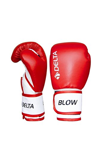 Delta Blow Dura-strong Red-white Boxing Gloves