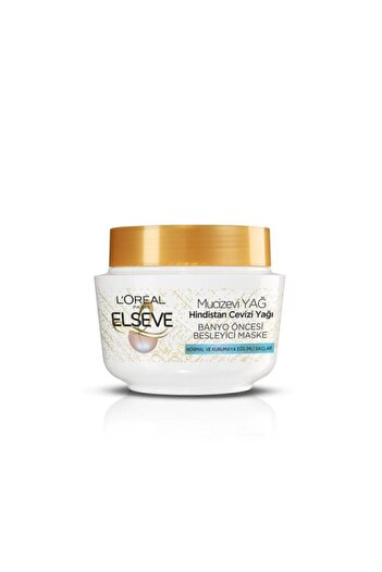 ELSEVE Coconut & Precious Oils Unique Mix Pre-Bath Nourishing Hair Mask 300 ml